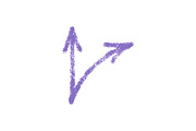 Crayon Doodle Chalk Arrow Sign, an Object Illustration by Elena Pimukova (Thumbnail 14 of 27)