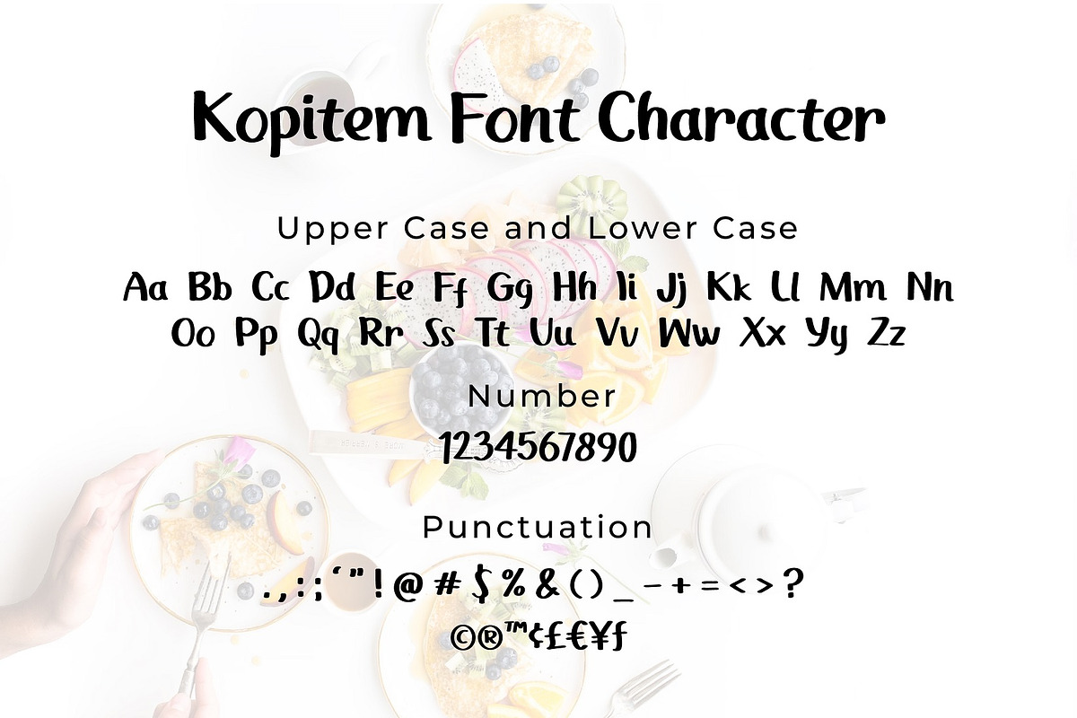 Kopitem Sans Handwritting Font, a Handwritten Font by Gumrega Studio (Photo 5 of 6)