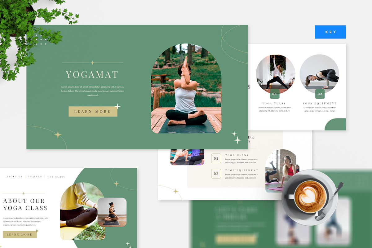 Yogamat - Yoga Keynote, a Presentation Template by Design Persona (Photo 1 of 5)