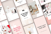 Modern Femme Social Media Templates, a Social Media Template by Marketing Your Brand (Thumbnail 5 of 12)