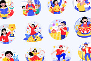 Animated Happy People Illustration, a Person Illustration by Brickclay (Thumbnail 3 of 4)