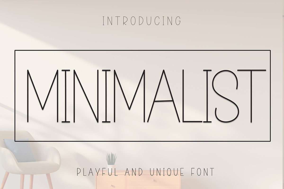 Minimalis | Script Font, a Script Font by Scratchones (Photo 1 of 8)