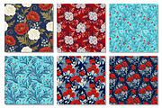 Floral Digital Paper, Ditsy Flowers, a Texture Graphic by Dream Creation (Thumbnail 2 of 6)