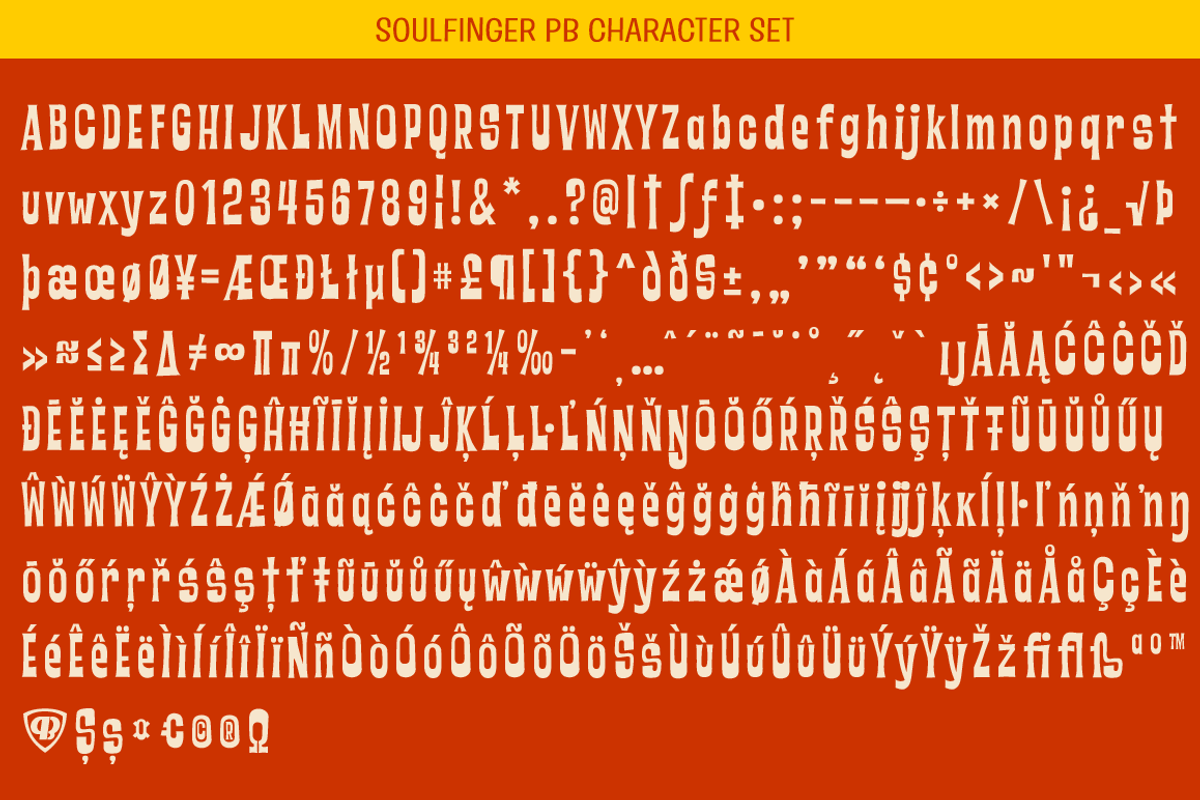 Soulfinger PB, a Font by Pink Broccoli (Photo 5 of 5)