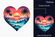 Cute Summer Beach Clipart, a Graphic by designcity5 (Thumbnail 5 of 5)