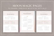 Mystical Workbook & eBook Template, a Design Template by Studio Soluna (Thumbnail 7 of 15)