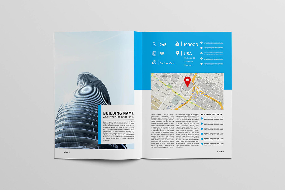 Realestate/Architecture Brochure, a Brochure Template by New Lines (Photo 5 of 12)