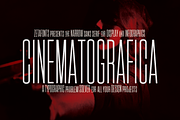Cinematografica - 7 fonts, a Sans Serif Font by Zetafonts (Thumbnail 1 of 10)