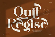 Quite Regise Elegant Serif Font, a Serif Font by Perfectype (Thumbnail 1 of 9)