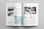 Annual Report Template, a Brochure Template by MassiveCreator (Thumbnail 4 of 8)