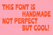 DEAR FUTURE | COOL SANS, a Sans Serif Font by Maria Feliz Fonts (Thumbnail 5 of 10)