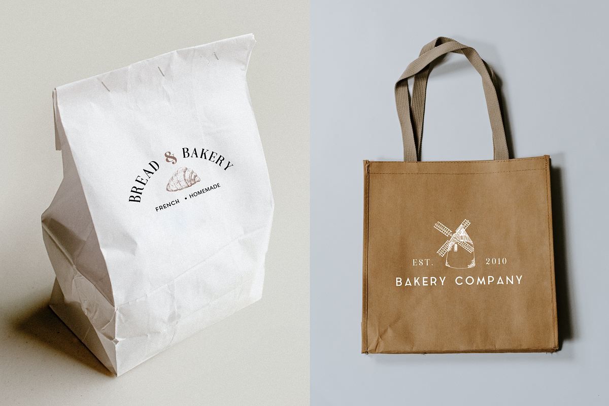 Bakery logo template, a Branding & Logo Template by Chewie Co (Photo 5 of 13)