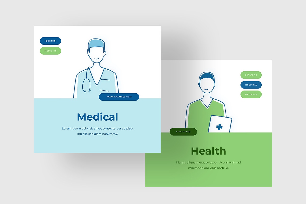 Medical Instagram Post Templates