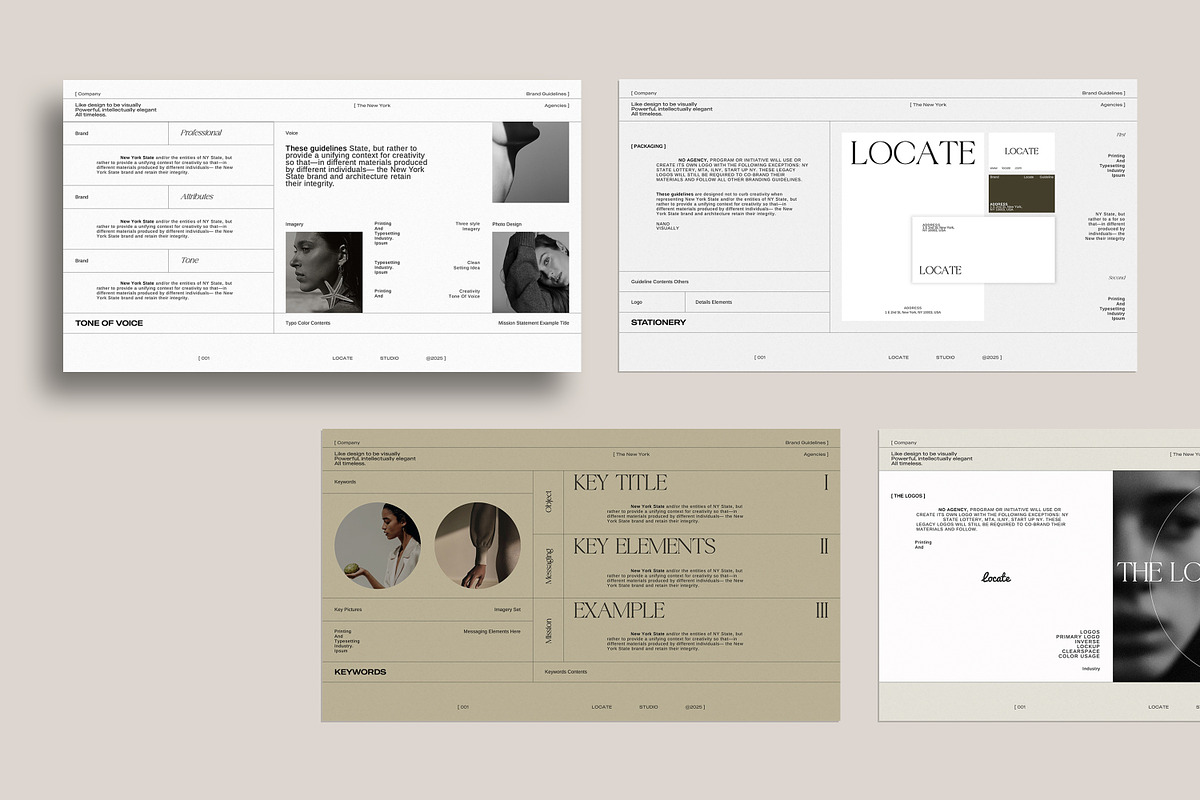 LOCATI Brand Guideline, a Presentation Template by Studio Elevate (Photo 7 of 11)