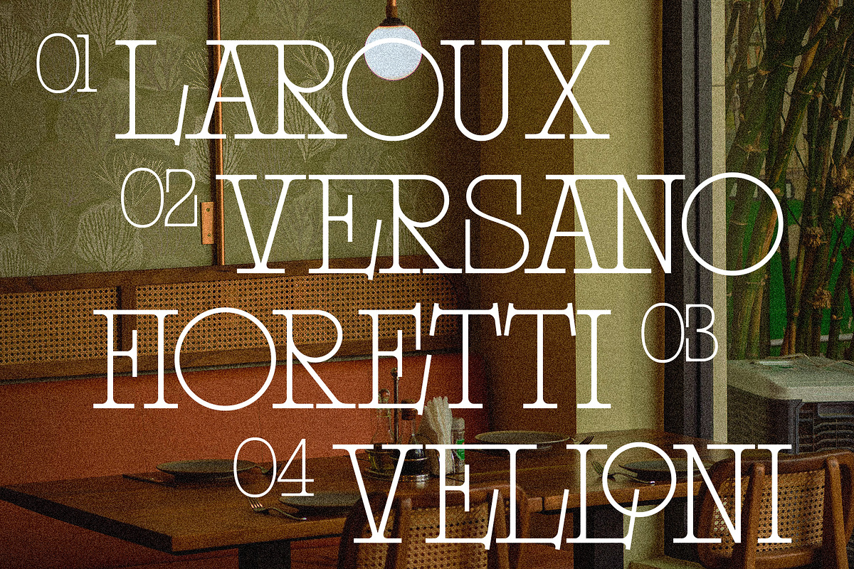 Alorisse – Editorial Ligature Font, a Font by SilverStag Type Foundry (Photo 3 of 20)