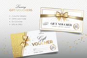 Luxury Gift Voucher Templates, a Templates & Theme by Hanna's ArtLab (Thumbnail 1 of 2)