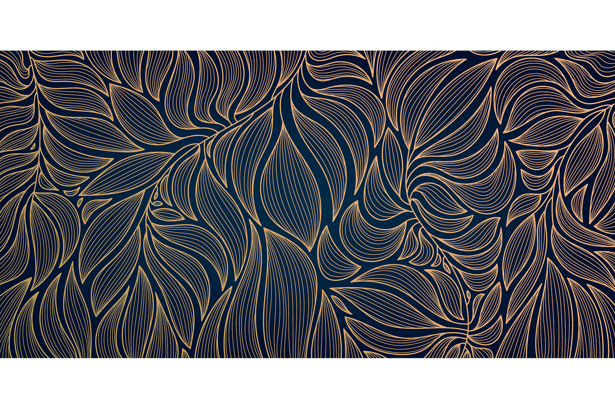 Art Deco Leaves Patterns, a Pattern Graphic by Marylia (Photo 7 of 13)