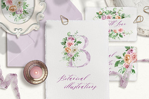 ROMANTIC TIME Watercolor Collection