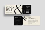 Wedding Ticket Template, an Invitation Template by BrandPacks (Thumbnail 2 of 6)