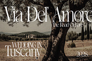 Avenue Amore - Elegant Wedding Font, a Serif Font by AndrewPixelType (Thumbnail 4 of 7)