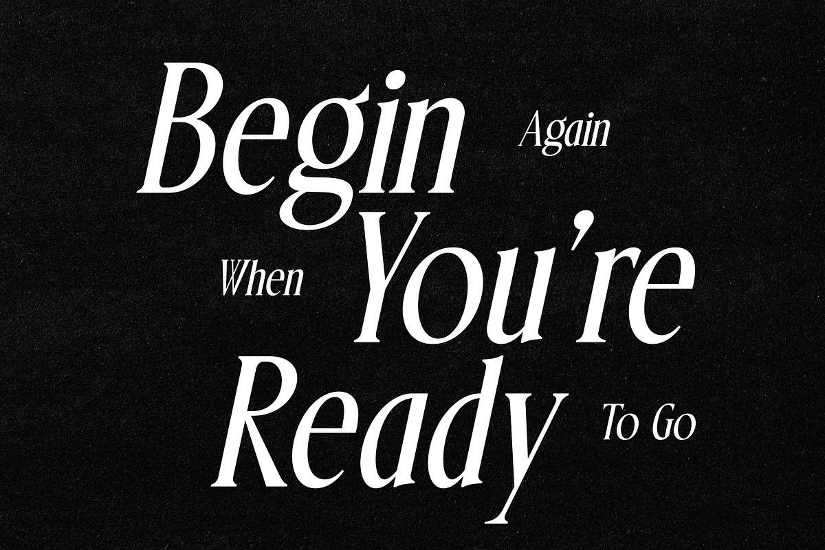 CS Refuse – Contemporary Font, a Serif Font by Craft Supply Co. (Photo 4 of 8)