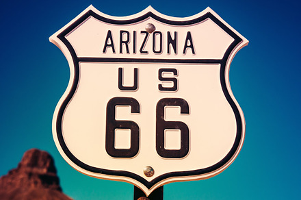 Route 66 stock photo containing route and 66, a Transportation Photo by Pabkov