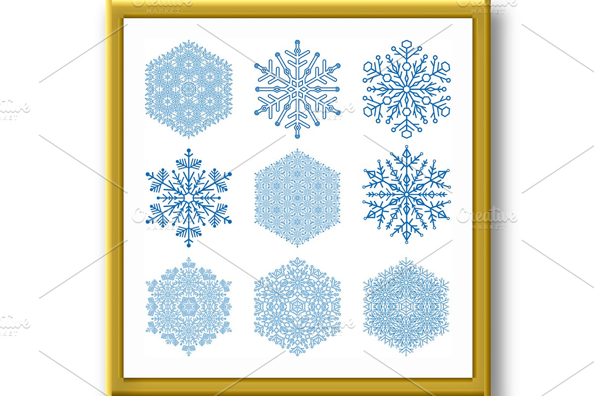 Set of Snowflakes, a Graphic by FineArtStudio (Photo 3 of 3)