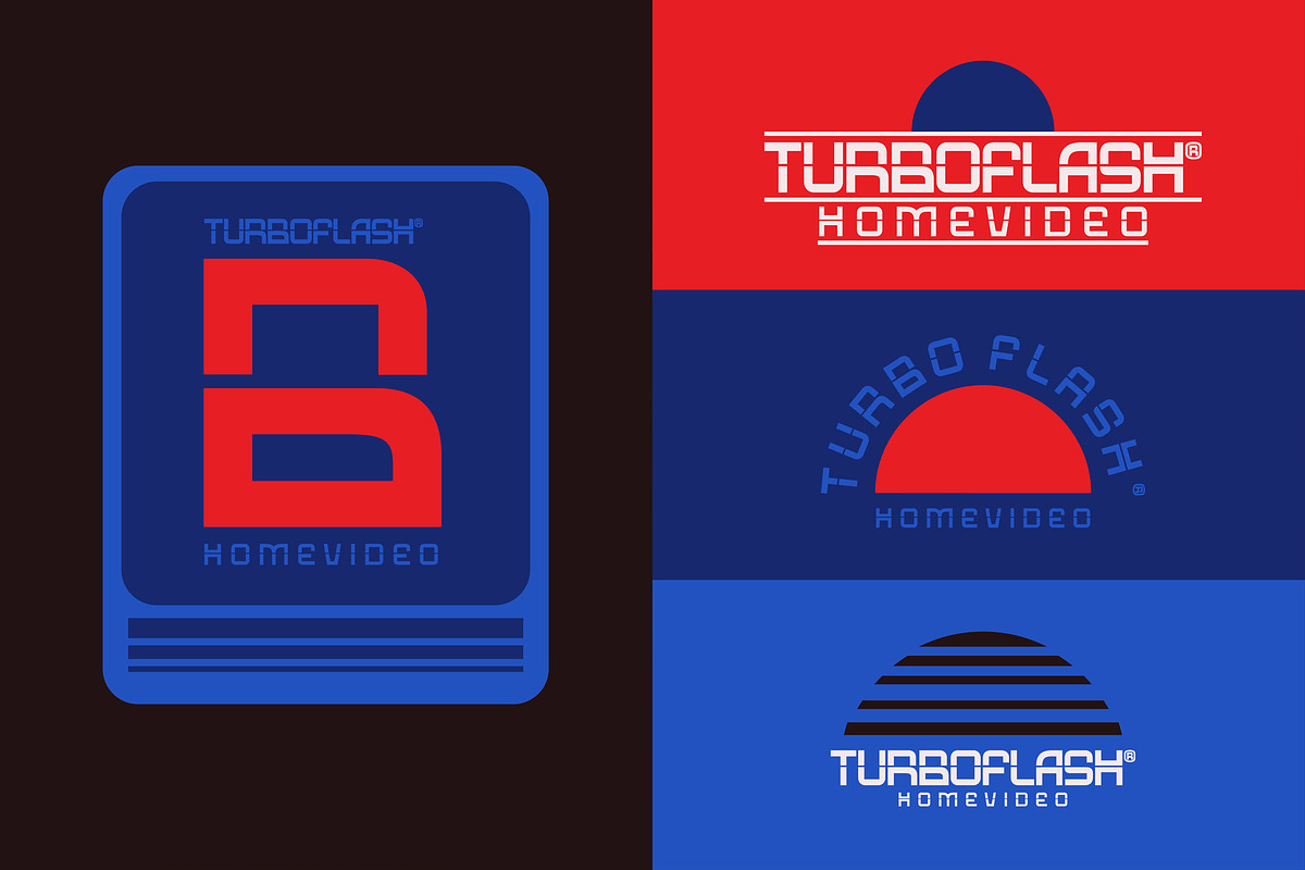 Laser Disc - Retro Sci-fi Logo Font, a Sans Serif Font by Casloop Studio (Photo 5 of 9)