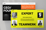 AQLET Urban Powerpoint Template, a Presentation Template by Portocraft (Thumbnail 4 of 7)