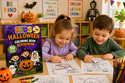 Kids Halloween Coloring Book, a Seasonal Illustration by Coco Bloom (Thumbnail 3 of 4)