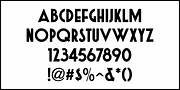 Movie Date JNL, a Sans Serif Font by Jeff Levine Fonts (Thumbnail 3 of 5)