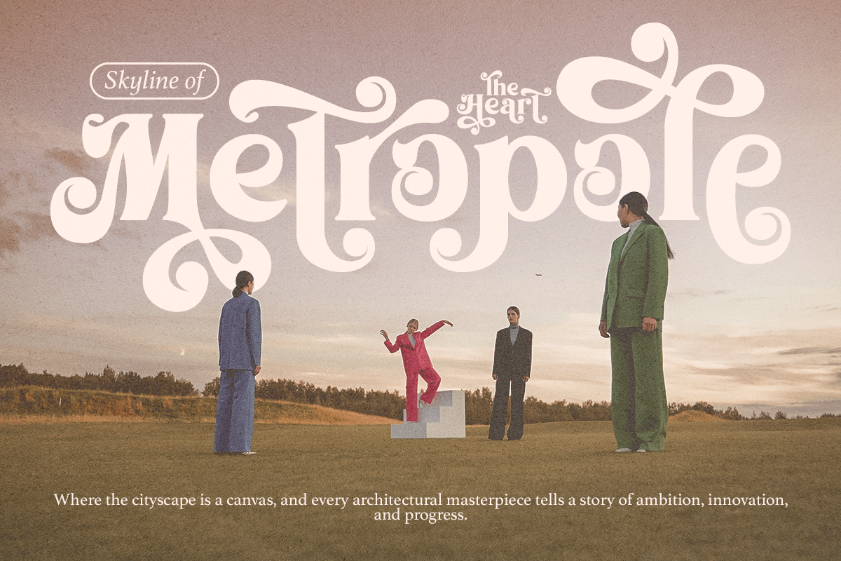 Lettero Mande - Playful Retro Font, a Serif Font by Dharmas Studio (Photo 3 of 15)