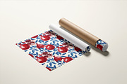 Blue Pomegranates Patterns, a Pattern Graphic by Ninterints (Thumbnail 11 of 19)