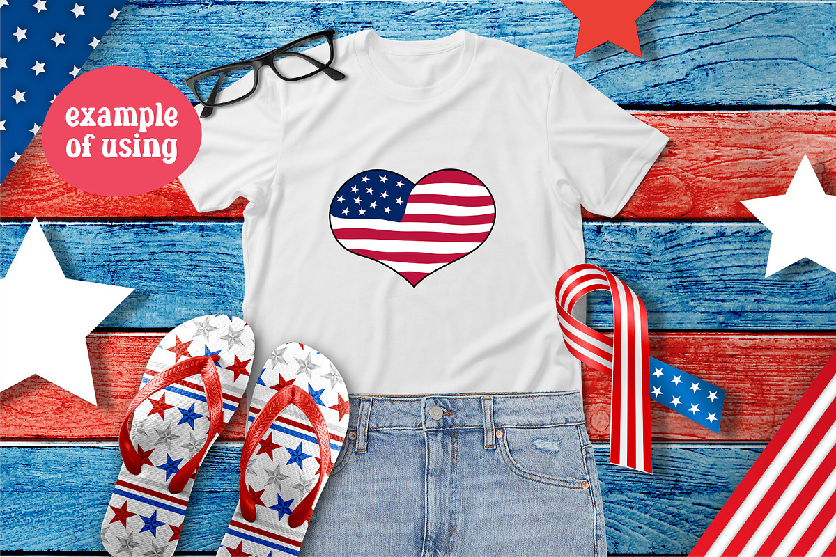 Independence Day | USA Doodles, an Object Illustration by AnnaViolet_store (Photo 7 of 9)