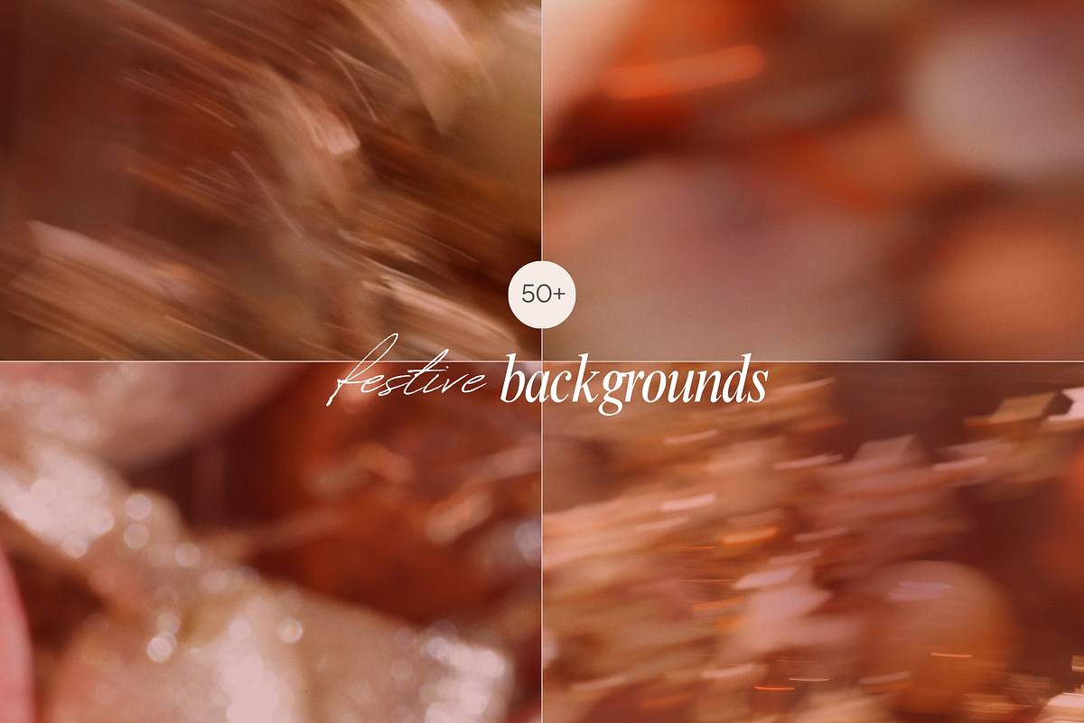 Warm Abstract Christmas Backgrounds, a Background Graphic by eclosque (Photo 26 of 34)
