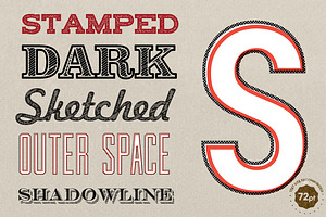 17 Old Type Graphic Styles