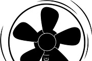 Retro Table Fan SVG Bundle, an Illustration by balal (Thumbnail 8 of 12)