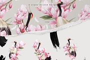 Magnolia & Cranes | Tropical Japan, an Illustration by January Bloom (Thumbnail 5 of 17)