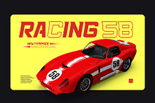 Racing 58 - Sport Racing Logo Font
