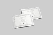 Paper Certificate Mockup, a Stationery Template by Graphiculon (Thumbnail 10 of 11)