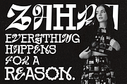 Modern World Experimental Font, a Slab Serif Font by Ronny Studio (Thumbnail 4 of 9)