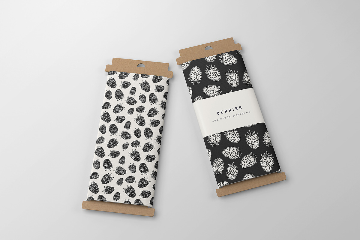 Berries Seamless Patterns, a Pattern Graphic by Curly_Pat (Photo 4 of 6)