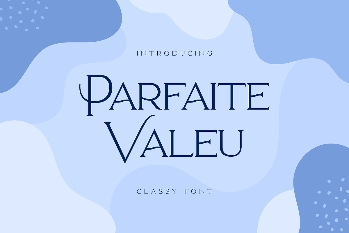 Parfaite Valeu Serif Font, a Serif Font by UICreative (Photo 1 of 6)