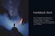 Ironblock font-Regular-0115-25, a Font by canve (Thumbnail 2 of 2)