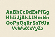 Sunday Bubbly - Bold Retro Font, a Serif Font by Pixesia Studio (Thumbnail 14 of 15)