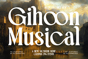Gihoon Musical Modern Serif Font, a Serif Font by timelesstype.co (Thumbnail 1 of 20)