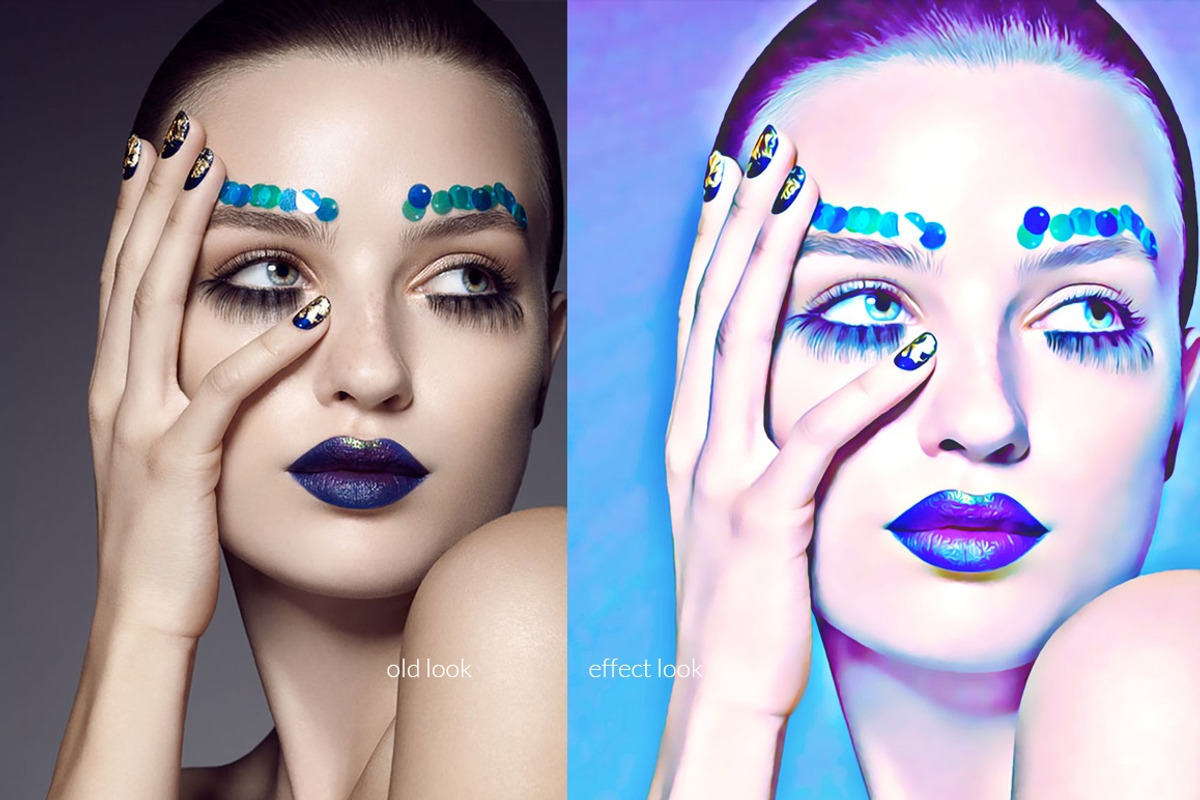 Glamour Photoshop Actions, an Action Add-On by MRI STUDIO (Photo 3 of 10)