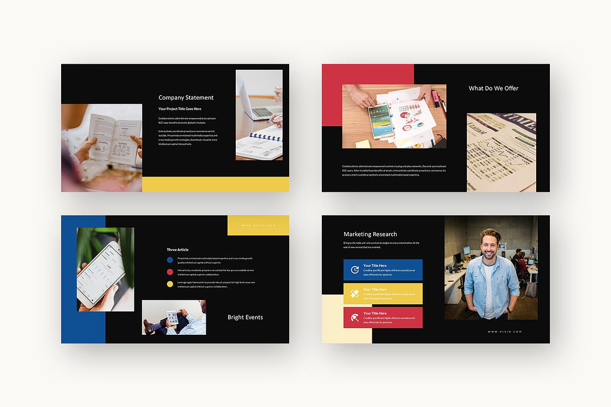 Kisio : Business Brief Powerpoint, a Presentation Template by Punkl Camp (Photo 13 of 17)