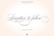 Juliette – Romantic Wedding Script, a Script Font by Blessed Print (Thumbnail 15 of 34)
