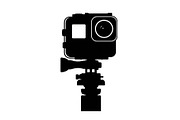 60 Action Camera Silhouette Icon, an Illustration by Artivon (Thumbnail 2 of 61)